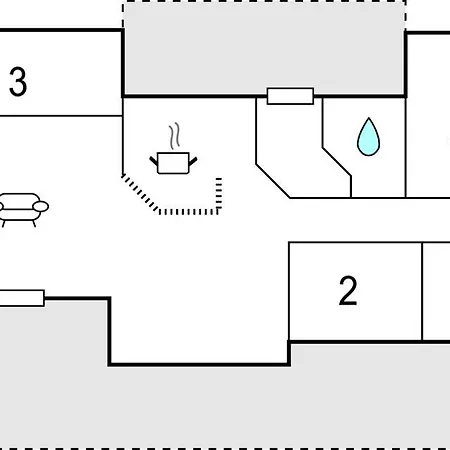 別荘 Cozy Home In Jaegerspris With Sauna *